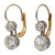 Antique Inspired 2.47 Carats Old European Cut Diamonds Platinum Drop Earrings Earrings Jack Weir & Sons   