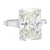 Vintage 7.23 Carat Radiant Cut Diamond Platinum Ring Rings Jack Weir & Sons   
