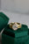 Vintage French GIA 2.85 Carat Pear Cut Diamond 18k Yellow Gold Ring Rings Jack Weir & Sons   