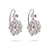 Vintage Austrian Diamond 14k White Gold Cluster Earrings  Jack Weir & Sons   