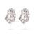 Mid-Century Diamond White Gold Clip On Earrings  Jack Weir & Sons   