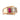Retro Synthetic Ruby Diamond 14K Yellow Gold Band - Mens Rings Jack Weir & Sons