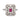 Art Deco Inspired ruby diamond platinum square ring Ring Jack Weir & Sons