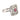 Art Deco Inspired ruby diamond platinum square ring Ring Jack Weir & Sons