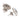 Art Deco style diamond sapphire platinum cluster earrings Ring Jack Weir & Sons
