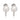 Vintage cultured pearl diamond 14k white gold earrings Earrings Jack Weir & Sons