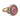 French Belle Epoque ruby diamond 18k yellow gold and platinum cluster ring Ring Jack Weir & Sons