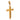 Victorian French 18k yellow gold cross pendant Pendants Jack Weir & Sons