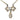 Victorian old pear cut diamond 18k yellow and white gold necklace Necklaces Jack Weir & Sons