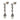 Edwardian pearl diamond platinum drop earrings Earrings Jack Weir & Sons