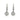 Edwardian GIA 5.67 carat old mine cut diamond platinum drop earrings