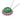Mid Century diamond ruby jade 18k white gold necklace