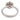 Contemporary ruby diamond platinum and 18k gold cluster ring Rings Jack Weir & Sons