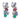 Vintage sapphire ruby emerald diamond platinum Tutti Frutti earrings Earrings Jack Weir & Sons