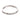Contemporary diamond platinum eternity band