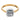 GIA 1.04 carat diamond 18k yellow gold platinum bezel set engagement ring