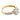 GIA 1.65 carat cushion cut diamond 18k yellow gold and platinum engagement ring Rings Jack Weir & Sons
