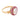 Retro GIA 1.51 carat diamond ruby 14k yellow gold cluster ring Rings Jack Weir & Sons