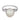 Art Deco GIA pearl diamond platinum ring