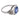 French Art Deco GIA 4.50 carat Ceylon no heat sapphire diamond platinum ring Rings Jack Weir & Sons