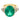 Vintage AGL 10.13 carat Colombian emerald diamond 18k yellow gold ring