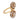 Vintage 2.00 carat old cut diamond 14k yellow gold bypass ring Rings Jack Weir & Sons