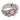 Monili natural pearl diamond platinum cluster ring Rings Jack Weir & Sons