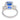 Contemporary GIA 8.09 carat Ceylon sapphire diamond platinum three stone ring