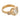 Vintage GIA 3.52 carat old mine cut diamond 18k yellow gold trilogy ring