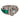 Mid Century 1.70 carat diamond emerald platinum cocktail ring