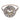Art Deco style 0.97 carat diamond platinum cluster engagement ring