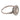 Art Deco style 0.97 carat diamond platinum cluster engagement ring