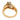 Retro diamond 14k yellow gold ring Rings Jack Weir & Sons