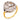 Edwardian diamond 18k yellow gold platinum ring Rings Jack Weir & Sons