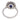 Art Deco style GIA 2.70 carat sapphire diamond platinum cluster ring