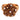 Retro diamond 18k rose gold flower ring