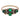 Victorian emerald seed pearl 14k yellow gold ring