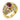 Vintage GIA 1.12 carat no heat ruby diamond 18k yellow gold bombe ring