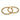 Roberto Coin vintage 18k yellow gold hoop earrings