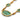 Art Deco carved jade 14k yellow gold necklace