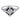Art Deco diamond synthetic sapphire 18k white gold ring
