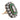 Victorian GIA 1.77 carat diamond emerald 14k yellow gold and silver cluster ring Rings Jack Weir & Sons
