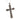 Edwardian old European cut diamond 14k yellow gold and silver cross necklace Necklaces Jack Weir & Sons