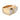 Retro French GIA 2.28 carat old mine cut diamond 18k yellow gold tank ring Rings Jack Weir & Sons