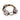 Sabbadini diamond 18k yellow gold silver flexible pinky ring Rings Sabbadini