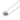 Mid Century diamond 18k white gold star of David necklace
