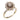French Mid Century 1.50 carat diamond 18k white gold cluster ring Rings Jack Weir & Sons