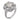 Contemporary GIA 5.63 carat diamond platinum ring