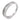 Vintage diamond 14k white gold half eternity band