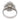 Vintage GIA 1.80 carat old mine cut diamond platinum Ballerina ring Rings Jack Weir & Sons